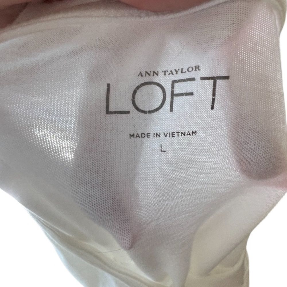 Loft White T-Shirt - Picture 5 of 6